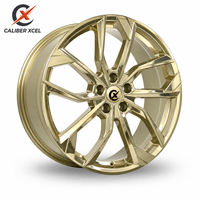 Jantes en aluminium forgé de qualité aérospatiale CALIBER XCEL Factory Direct 6061-T6 de 17 à 22 pouces 5x112 5x114.3 5x120