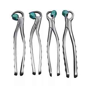 Juego de Pinzas de Extracción Dentales Alemanas Manuales para Uso Dental en Adultos - 4 Piezas, Pinzas Dentales con Certificación de Seguridad MOL CE Clase I SurgiRight - Product Image 2