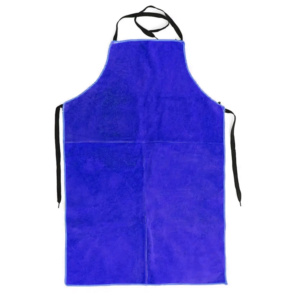 Premium Quality Heavy-Duty Industrial Welding <b>Apron</b> Cowhide Split <b>Leather</b> Construction Welders Body Protection Design - Product Image 5