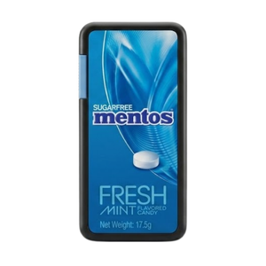Mentos - Caramelos Masticables Sin Azúcar con Sabor a Menta Fresca, 17.5g, Caja de 12 Unidades - Product Image 1