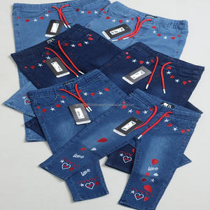 Ropa Casual para Niñas 2026 al por Mayor, Lote de Ropa Infantil con Estilos Variados, Pantalones de Mezclilla de Algodón y Elastano para Niños - Product Image 2