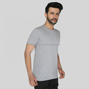 เสื้อยืดคอตตอนยูนิเซ็กซ์ ทรงปกติ ไซส์พลัส แขนสั้น ระบายอากาศได้ดี แบบเรียบง่าย ขายส่ง รับสั่งทำพิเศษ ทรงปกติ ไซส์พลัส ด้านหน้า - Product Image 4