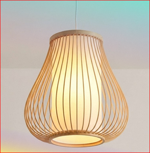 LAMPE LANTERNE Lustre en bambou tissé à la main Lampe suspendue en bambou Lampe lanterne en bambou naturel Éclairage en bambou artisanal - Product Image 5