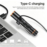 Mini lampe torche portable étanche de 320 lumens
