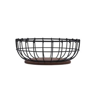 Nouvelle Arrivée Panier de Rangement en Fer pour Fruits et Légumes, Décoratif pour Table, Utilisation Domestique et Cuisine, Taille et Forme Personnalisables - Product Image 1