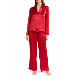 ชุดนอนผ้าซาตินคุณภาพดีหรูหรา น่ารัก ไซส์ใหญ่ สำหรับวันวาเลนไทน์ สำหรับผู้หญิง - Product Image 2