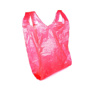 Bolsas de Compras Reutilizables y Reciclables de PE con Asa Larga, Logotipos Personalizados y Diseños Coloridos para Uso Comercial - Product Image 1