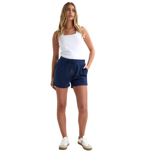 กางเกงขาสั้นกีฬาผู้หญิงลำลอง สีพื้น ผ้าคอตตอนผสมโพลีเอสเตอร์ 80/20 คุณภาพสูง - Product Image 2