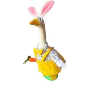 Directo de Fábrica, OEM/ODM Personalizado, Pantalones con Cinturón Amarillo de Pascua, Diseño Nuevo 2025, Color Blanco Ganso, Talla Grande - 78G - Product Image 1