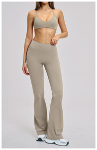 Ensembles de fitness personnalisés pour la gym, vêtements de sport, tenues de sport, ensemble 2 pièces soutien-gorge de sport et leggings taille haute pour femme, ensemble de yoga - Product Image 4