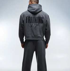 <b>Men</b> Athletic Zip <b>Hoodie</b> Stretch Performance Fabric Training <b>Running</b> Sportswear OEM Wholesale Manufacturer All Sizes Fashion Wear - Product Image 2