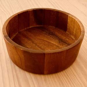 Tazón de madera extra grande con diferentes tonos para servir ensalada, diseño atractivo en India, tazón de servir natural más vendido. - Product Image 5