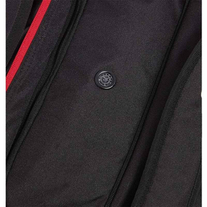 Bolsa de Tenis de Nailon Negro Premium, Bolsa Deportiva con Cierre, Aislada, Portátil, Diseño Moderno, Múltiples Compartimentos, Ajustable - Product Image 5