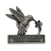 Pins Metálicos Premium Personalizados, Insignias 3D de Animales en Peltre, Impresión Offset para Organizaciones de Vida Silvestre, Plateadas, de Alto Relieve, Libres de Plomo