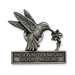 Badges Métalliques Personnalisés 3D en Étain pour Organisations de Protection de la Faune et de la Nature — Moulage par Centrifugation Haute Définition, Sans Plomb, Faible MOQ - Product Image 3