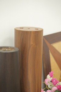 Pata de Mueble de Madera Contrachapada de Estructura Estable, Componente de Mueble Moderno de Vietnam con Núcleo de MDF y Chapa de Madera, Duradero - Product Image 2