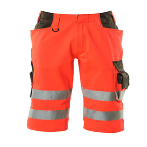 Shorts de travail haute visibilité réfléchissants multi-poches, shorts de sécurité pour travaux de construction pour hommes - Product Image 1
