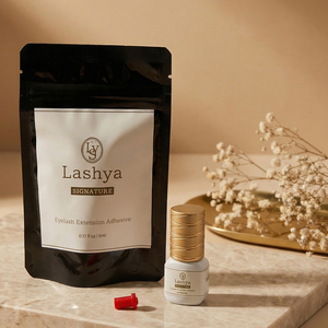กาวติดขนตาปลอม Lashya รุ่น Signature Adhesive 1-2 วินาที ได้รับการรับรองมาตรฐาน ISO และ MSDS คุณภาพส่งออก ปริมาณ 10 มล. - Product Image 1