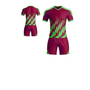 Tenue de sport d'automne très vendue : uniforme de football pour l'entraînement estival, 100 % polyester respirant, technique de découpe automatisée - Product Image 3