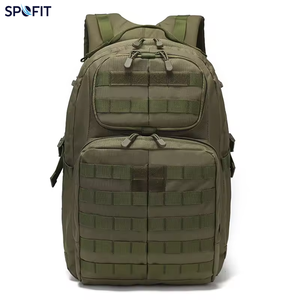 Sac à dos tactique SPOFIT imperméable en résine et maille, 20-36L, unisexe, pour la randonnée et les activités de plein air - Product Image 3