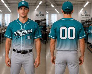 Uniforme de baseball de style américain, maillots d'équipe personnalisés, vente en gros, maillots de sublimation personnalisés, logos brodés - Product Image 4