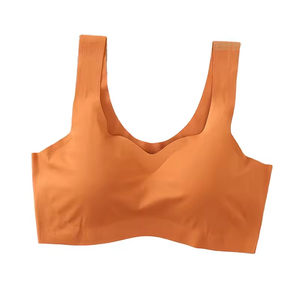 New Fixed Chest <b>Padded</b> Breathable Women Sports Bra Comfortable <b>Cool</b> No Underwire Sports Bra Gather Large Size Women's Bra - Product Image 3