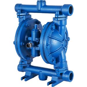 Bomba de Diafragma Doble de 1/2 Pulgada Accionada por Aire con Diafragma de Nitrilo, Cuerpo de Hierro Fundido, 3 GPM Máx., 90 PSI para Piezas Neumáticas - Product Image 1