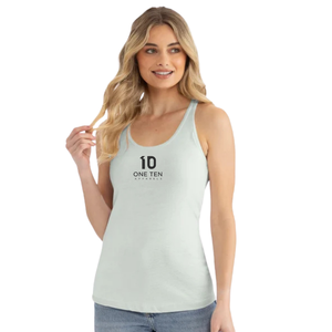 เสื้อกล้ามออกกำลังกายผู้หญิงแบบขายส่ง ทรง Racerback ไม่มีแขน เนื้อผ้านุ่ม ระบายอากาศได้ดี น้ำหนักเบา เหมาะสำหรับออกกำลังกายที่ยิม - Product Image 1