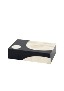 กล่องเก็บเครื่องประดับฝังกระดูกสีขาวทำมือกล่องจัดระเบียบของตกแต่งบ้านทำด้วยมือฝังกระดูกสำหรับอุปกรณ์เครื่องประดับ - Product Image 3