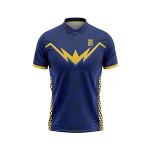 เสื้อโปโลแข่งขันคริกเก็ตขั้นสูง ประสิทธิภาพสูง ระบายอากาศได้ดี แห้งเร็ว เสื้อกีฬา - Product Image 1