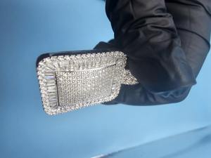 จี้ทรงสี่เหลี่ยมประดับเพชรโมอิสซาไนต์ทรงบาแกตต์และทรงกลม สำหรับใส่ทุกวัน เงินแท้ 925 คุณภาพ VVS จากซัพพลายเออร์อินเดีย - Product Image 4