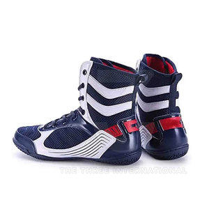 Calzado de Boxeo THREE INTERNATIONAL - Cierre de Velcro, Parte Superior de Malla Transpirable, Suela Flexible, Ligero, Opciones Personalizables - Product Image 6