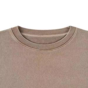 Top Selling Durable Material High Quality Men Sweatshirts Lightweight Breathable Wholesale Low Price 100% Cotton Sweatshirts - Product Image 3