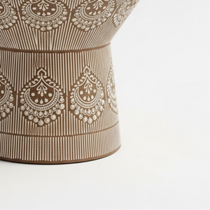 Table basse ronde artisanale en os incrusté, couleur personnalisée, motif mandala décoratif, table d'appoint pour entrée et chambre à coucher, vente en gros - Product Image 4