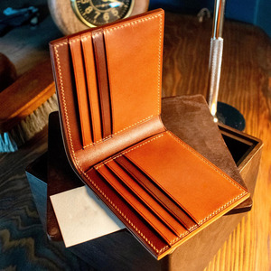 Portefeuilles en cuir véritable pour hommes en gros, logo personnalisé, minces, anti-RFID, fournisseur OEM, qualité supérieure, export, mode, prix raisonnable - Product Image 3
