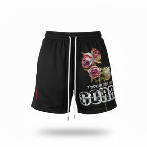 Double <b>Layer</b> Premium Quality Custom Fully Sublimation Solid High Street 5 Inch Inseam Running Mesh Shorts Elastic Waist - Product Image 4