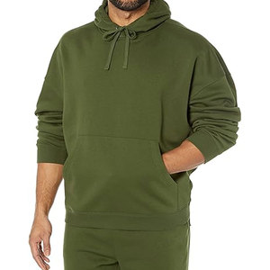 Ensemble deux pièces élégant pour homme : sweat à capuche et sweat-shirt, coupe classique, en tissu tricoté polyester, couleur unie avec poches, idéal pour FORTLEO - Product Image 4