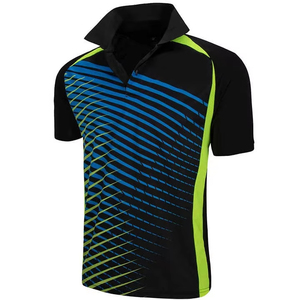 Conception personnalisée, impression goutte à goutte, 100% coton pour chemise, coupe classique, séchage rapide, logo sur le devant, manches courtes - Product Image 5