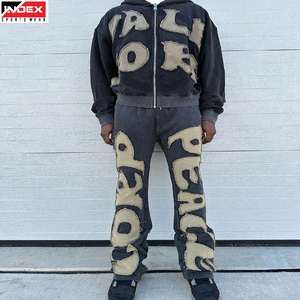 Original USA Distress <b>Embroidery</b> Tracksuit Premium Sportswear Tracksuit Unique Design - Product Image 1