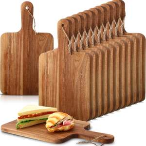 Tabla de Cortar de Madera de Acacia, Tabla de Cocina para Cortar Carne, Frutas y Verduras - Product Image 2