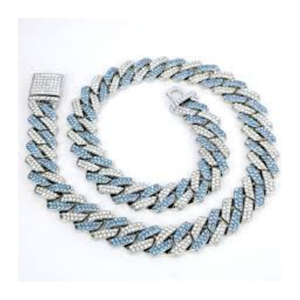 Cadenas de Hip Hop de Calidad Estándar Cultivadas en Laboratorio para Hombre, Cadenas Finas y Collares para Exportación Mundial, Cadena Cubana de Diamantes - Product Image 4