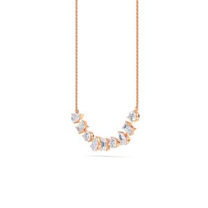 Colgante Delicado de Oro Blanco de 18K con Diamante Cultivado en Laboratorio de 1.39 CTW, Color Esmeralda, para Mujer, Joyería Fina, Regalo para Ocasiones Especiales - Product Image 2