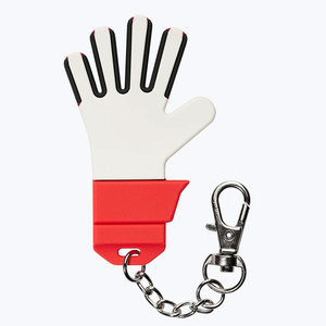 Professional Gloves <b>Custom</b> Soft Rubber/Silicone/PVC <b>Keychain</b> 2D/3D Logo Lightweight Adjustable Goalkeeper Gloves <b>Keychain</b> - Product Image 1