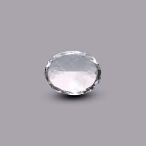 Premium 4.8 Carat Sky Blue Oval Cabochon Aquamarine Loose Gemstone for Fine Jewelry - Product Image 2