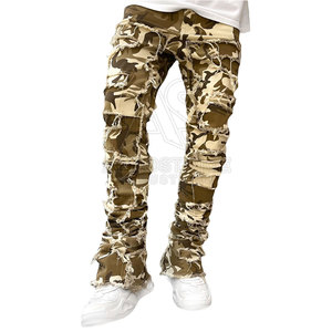 Pantalones Casuales Ligeros de Lona Hechos a Medida al por Mayor para Hombres Adultos, Alta Calidad, 100% Algodón, Ecológicos, Diseño Único - Product Image 2