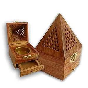 Multi-Purpose Eco-Friendly Bamboo <b>Incense</b> Holder for Bakhoor Chip <b>Cone</b> <b>Incense</b>-Cultural Traditions Home Fragrance All-Season Use - Product Image 1