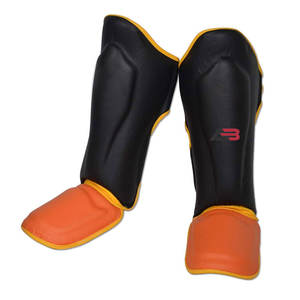 Espinilleras ajustables de precio de fábrica, ligeras, para Muay Thai, con protección para pies y rodillas - Product Image 1