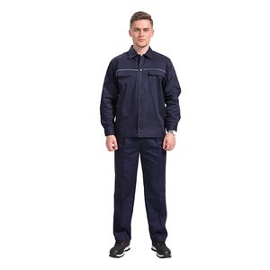 Automne hiver vêtements de travail veste pantalon costume à manches longues salopette respirant Durable Nylon ignifuge imperméable atelier vêtements - Product Image 4