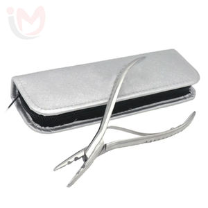 Pinzas Profesionales de Alta Calidad para Extensiones de Cabello Micro Nano de 7 Pulgadas, Agarre Fuerte, Uso Comercial, Larga Duración, Reutilizables, de Acero Inoxidable - Product Image 1