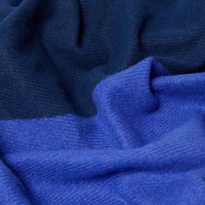 Long Blue <b>Silk</b> <b>Scarf</b> With Fringe For Women Winter Warm Solid Color Shawl Color Blocking Women Winter Warm Shawl - Product Image 3